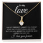 TO MY LOVE | ALLURING BEAUTY NECKLACE | I AM NOT PERFECT