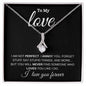 TO MY LOVE | ALLURING BEAUTY NECKLACE | I AM NOT PERFECT