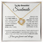 TO MY BEAUTIFUL SOULMATE | LOVE KNOT NECKLACE | FEEL MY LOVE