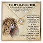 TO MY DAUGHTER | LOVE KNOT NECKLACE | THIS OLD LION