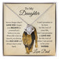 TO MY DAUGHTER | LOVE KNOT NECKLACE | THIS OLD LION