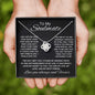 TO MY SOULMATE | LOVE KNOT NECKLACE | I FOUND MY MISSING PIECE