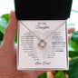 TO MY DAUGHTER | LOVE KNOT NECKLACE | LAUGH, LOVE, LIVE