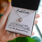 TO MY FUTURE WIFE | LOVE KNOT NECKLACE | MY HEART WISPERED THATS THE ONE