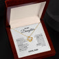 TO MY DAUGHTER | LOVE KNOT NECKLACE | YOU ARE CAPABLE OF ARCHIEVING ANYTHING