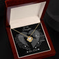 TO MY DAUGHTER | LOVE KNOT NECKLACE | NEVER FORGET