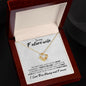 TO MY FUTURE WIFE | LOVE KNOT NECKLACE | MY HEART WISPERED THATS THE ONE