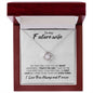 TO MY FUTURE WIFE | LOVE KNOT NECKLACE | MY HEART WISPERED THATS THE ONE