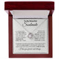 TO MY BEAUTIFUL SOULMATE | LOVE KNOT NECKLACE | FEEL MY LOVE