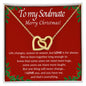 TO MY SOULMATE | INTERLOCKING HEARTS NECKLACE | LOVE IS FOR ALWAYS