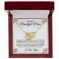 TO MY BEAUTIFUL MOM | INTERLOCKING HEARTS NECKLACE | I LOVE YOU