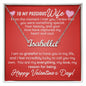 TO MY PRECIOUS WIFE | PERSONALIZED NAME NECKLACE | YOU ARE MY EVRYTHING