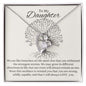 TO MY DAUGHTER | FOREVER LOVE NECKLACE | WE CAN WITHSTAND THE STRONGEST STORMS