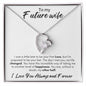 TO MY FUTURE WIFE | FOREVER LOVE NECKLACE | MY OTHER HALF