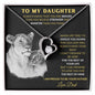 TO MY DAUGHTER | FOREVER LOVE NECKLACE | I AM PROUD TO BE YOUR DAUGHTER