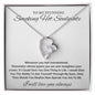 TO MY STUNNING SMOKING HOT SOULMATE | FOREVER LOVE NECKLACE | REMEMBER WHOSE QUEEN YOU ARE