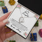 TO MY BONUS DAUGHTER | FOREVER LOVE NECKLACE | ITS AN HONOR