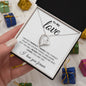 TO MY LOVE | FOREVER LOVE NECKLACE | I AM NOT PERFECT