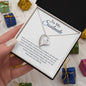 TO MY SOULMATE | FOREVER LOVE NECKLACE | I WILL LOVE YOU FOREVER