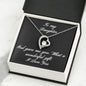 TO MY DAUGHTER | FOREVER LOVE NECKLACE | GOD GAVE ME YOU