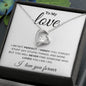 TO MY LOVE | FOREVER LOVE NECKLACE | I AM NOT PERFECT