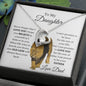 TO MY DAUGHTER | FOREVER LOVE NECKLACE | OLD LION
