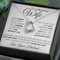 TO MY BEAUTIFUL WIFE | FOREVER LOVE NECKLACE | I CANT LIVE WITHOUT YOU