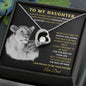 TO MY DAUGHTER | FOREVER LOVE NECKLACE | I AM PROUD TO BE YOUR DAUGHTER