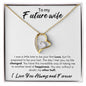 TO MY FUTURE WIFE | FOREVER LOVE NECKLACE | MY OTHER HALF