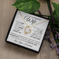 TO MY BEAUTIFUL WIFE | FOREVER LOVE NECKLACE | I CANT LIVE WITHOUT YOU