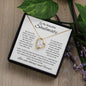 TO MY BEAUTIFUL SOULMATE | FOREVER LOVE NECKLACE | MY HEART IS IN HARMONY WITH YOURS