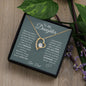 TO MY DAUGHTER FROM DAD | FOREVER LOVE NECKLACE | YOU ARE MORE PRECIOUS