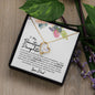 TO MY BEAUTIFUL DAUGHTER | FOREVER LOVE NECKLACE | ALWAYS KEEP ME IN YOUR HEART