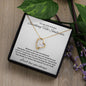TO MY STUNNING SMOKING HOT SOULMATE | FOREVER LOVE NECKLACE | REMEMBER WHOSE QUEEN YOU ARE