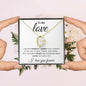 TO MY LOVE | FOREVER LOVE NECKLACE | I AM NOT PERFECT