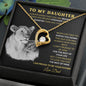 TO MY DAUGHTER | FOREVER LOVE NECKLACE | I AM PROUD TO BE YOUR DAUGHTER