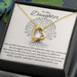 TO MY DAUGHTER | FOREVER LOVE NECKLACE | WE CAN WITHSTAND THE STRONGEST STORMS