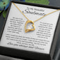 TO MY BEAUTIFUL SOULMATE | FOREVER LOVE NECKLACE | MY HEART IS IN HARMONY WITH YOURS