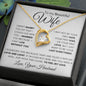 TO MY BEAUTIFUL WIFE | FOREVER LOVE NECKLACE | I CANT LIVE WITHOUT YOU