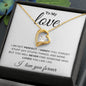TO MY LOVE | FOREVER LOVE NECKLACE | I AM NOT PERFECT