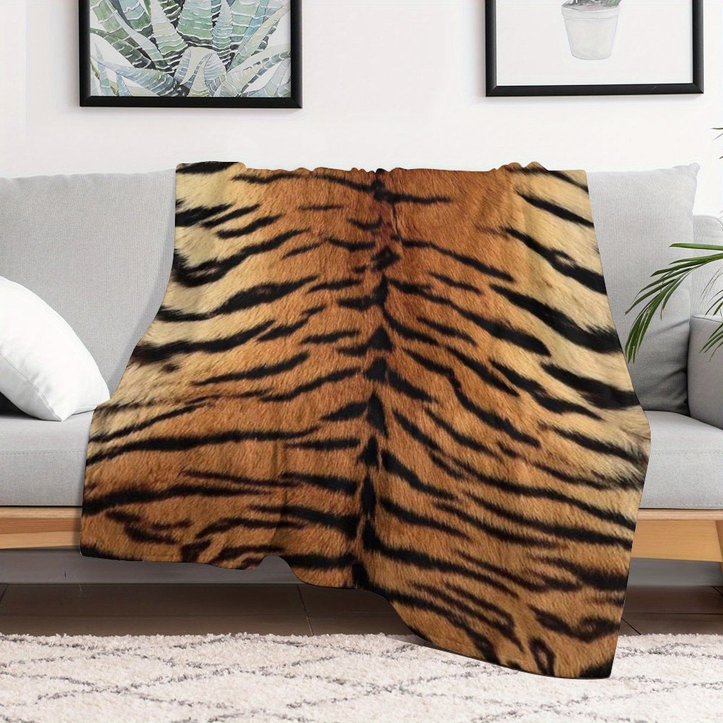 Tiger Skin pattern Blanket