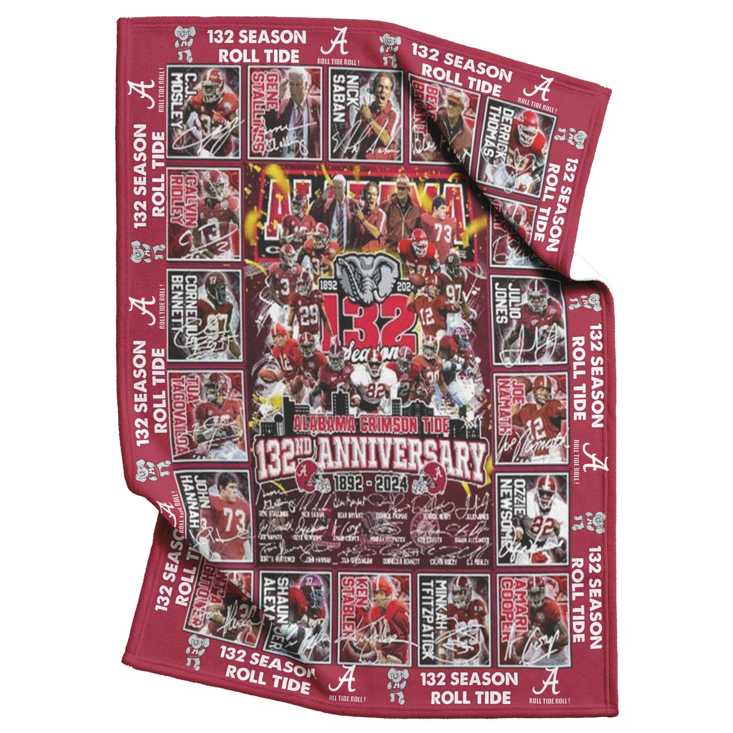 ALABAMA CRIMSON TIDE 30 x 40