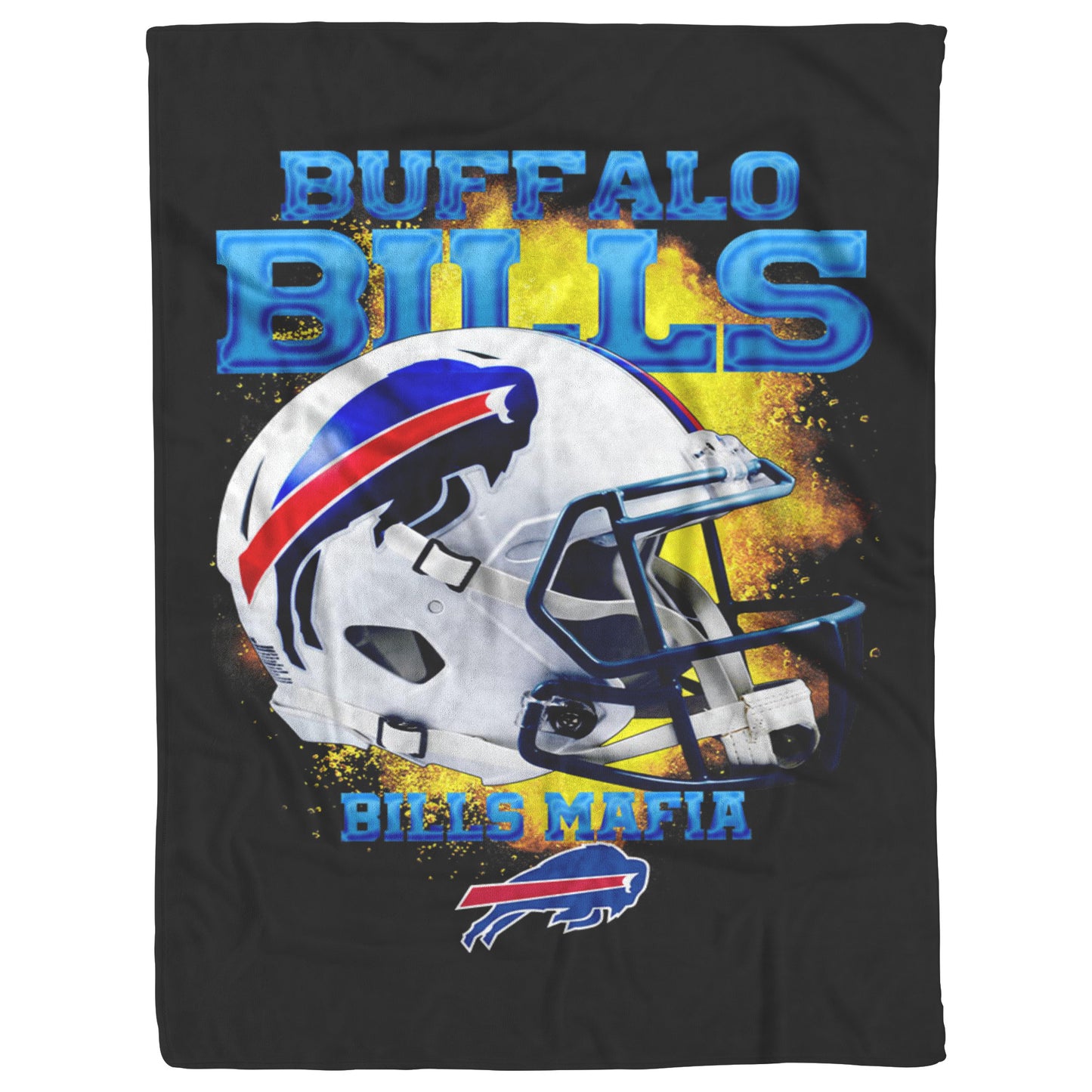 Buffalo Bills Mafia Mink Touch ultra soft Plush Fleece Blanket Football Fan Gift_50_60