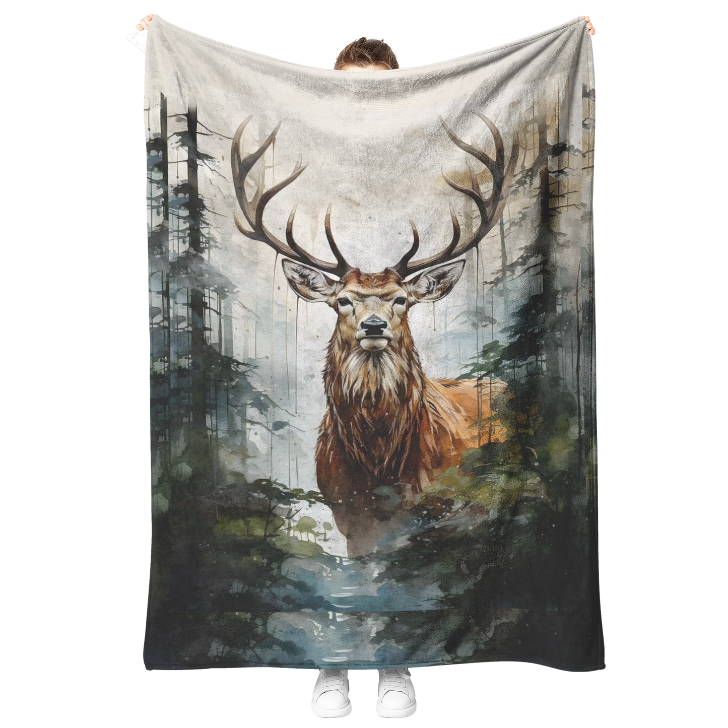 Deer_Buck_Water_Color_Mink_Touch_Ultra_P_V_Blanket_Model_Mockup.png_15370477