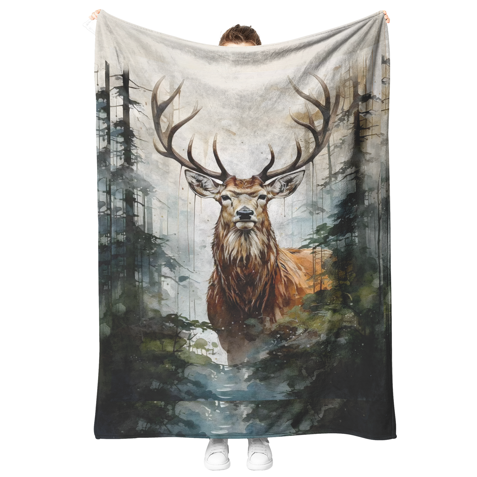 Deer_Buck_Water_Color_Mink_Touch_Ultra_P_V_Blanket_Model_Mockup.png_15370477