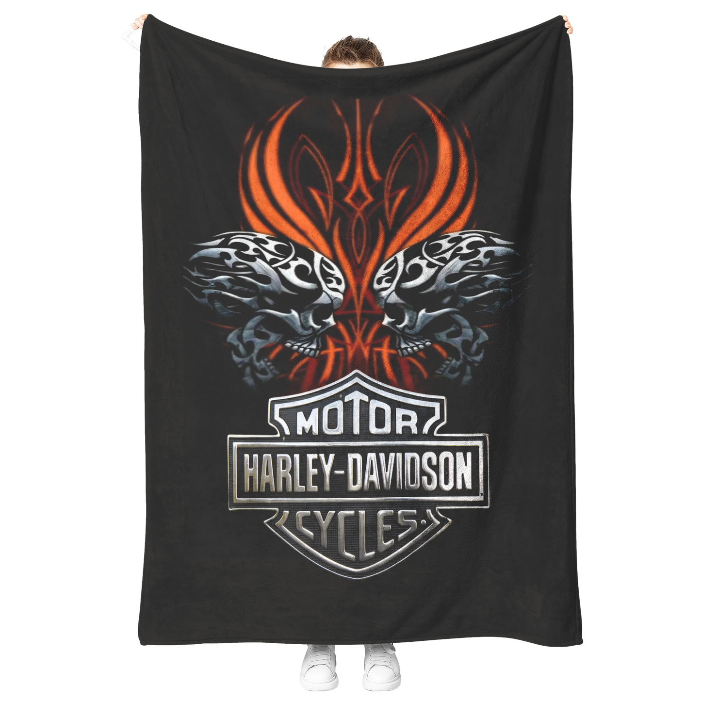 Flaming_Tribal_Skull_Harley_Davidson_Bla_V_Blanket_Model_Mockup.png_15420897
