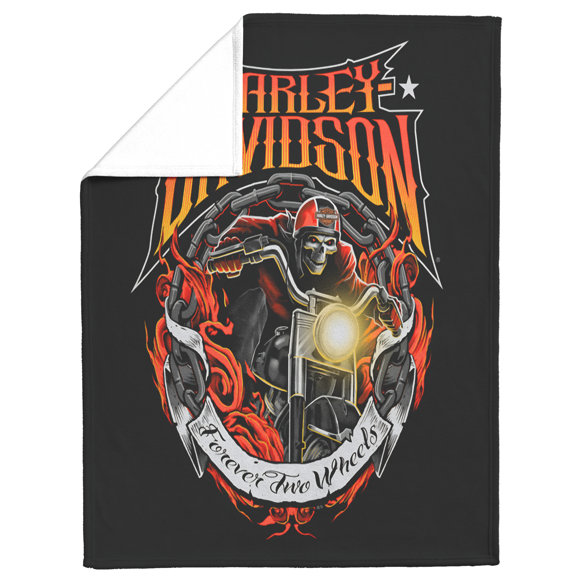 Forever_Two_Wheels_Harley_Davidson_Blank_V_Blanket_Fold_Mockup.png
