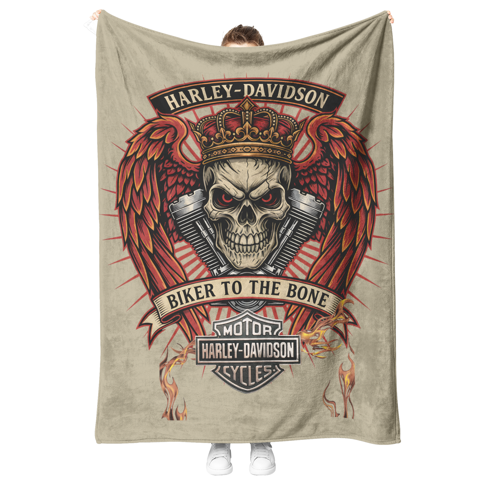 Harley_Davidson_Biker_To_The_Bone_Velvet_V_Blanket_Model_Mockup.png_15309127