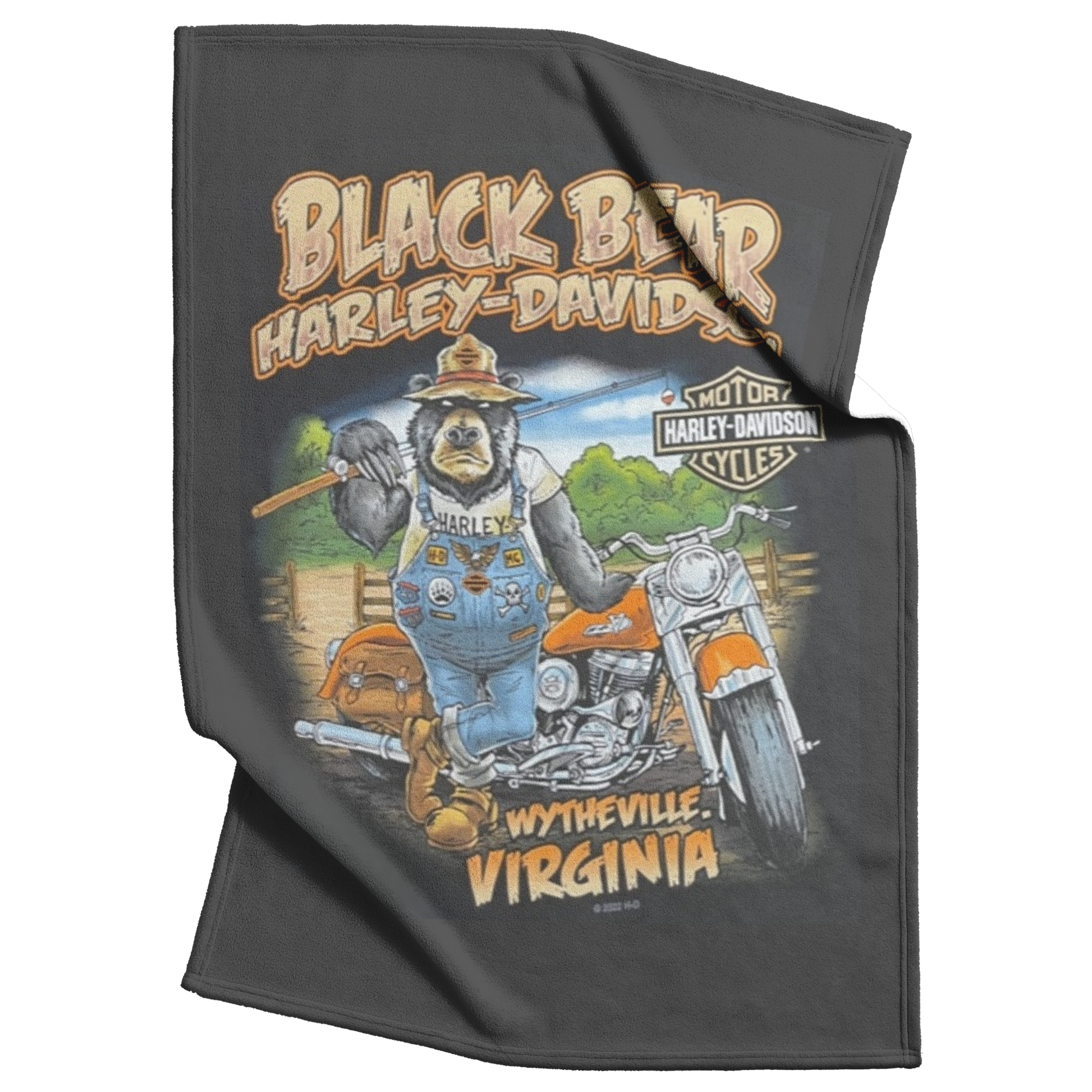 Harley_Davidson_Black_Bear_Blanket_Gift__V_Blanket_Top_Bottom_Folds_Mockup.png
