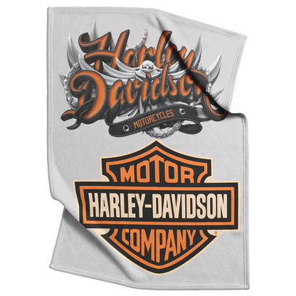 Harley_Davidson_Enraged_Eagle_Gift_for_B_V_Blanket_Top_Bottom_Folds_Mockup.png